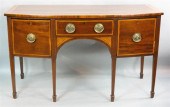 LATE HEPPLEWHITE INLAID MAHOGA