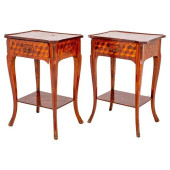 LATE LOUIS XV STYLE MARQUETRY