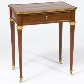 LATE LOUIS XVI ORMOLU-MOUNTED