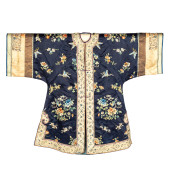 LATE QING SILK ROBE<br>Late Qi