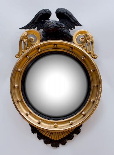 LATE REGENCY GILTWOOD AND