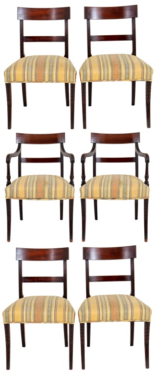 LATE REGENCY MAHOGANY DINING