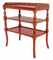 LATE REGENCY STYLE "POMPEIIAN"