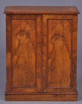 LATE REGENCY WALNUT COLLECTOR'