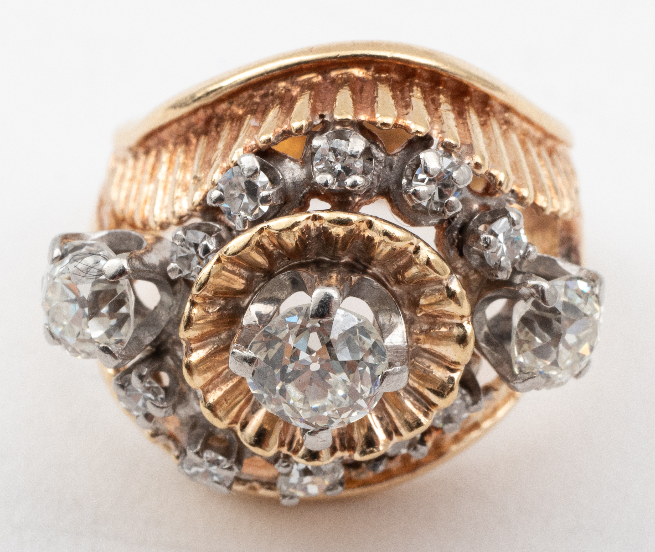 LATE VICTORIAN 14K YELLOW GOLD