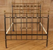 LATE VICTORIAN BRASS AND IRON