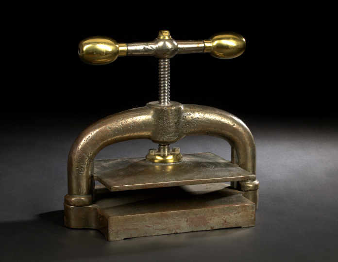 Late Victorian Brass-Mounted and