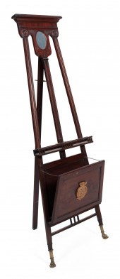 LATE VICTORIAN CARVED WALNUT A