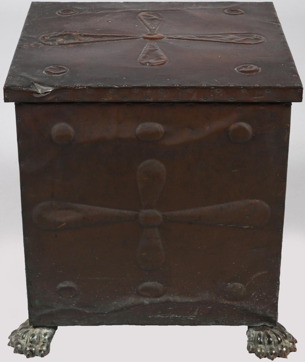 LATE VICTORIAN COPPER CLAD COAL