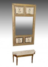 LATE VICTORIAN DECORATIVE PANE