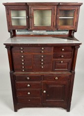 LATE VICTORIAN DENTAL CABINET