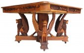 LATE VICTORIAN DINING TABLE WI