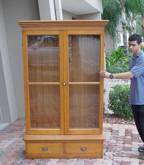 LATE VICTORIAN DOUBLE DOOR