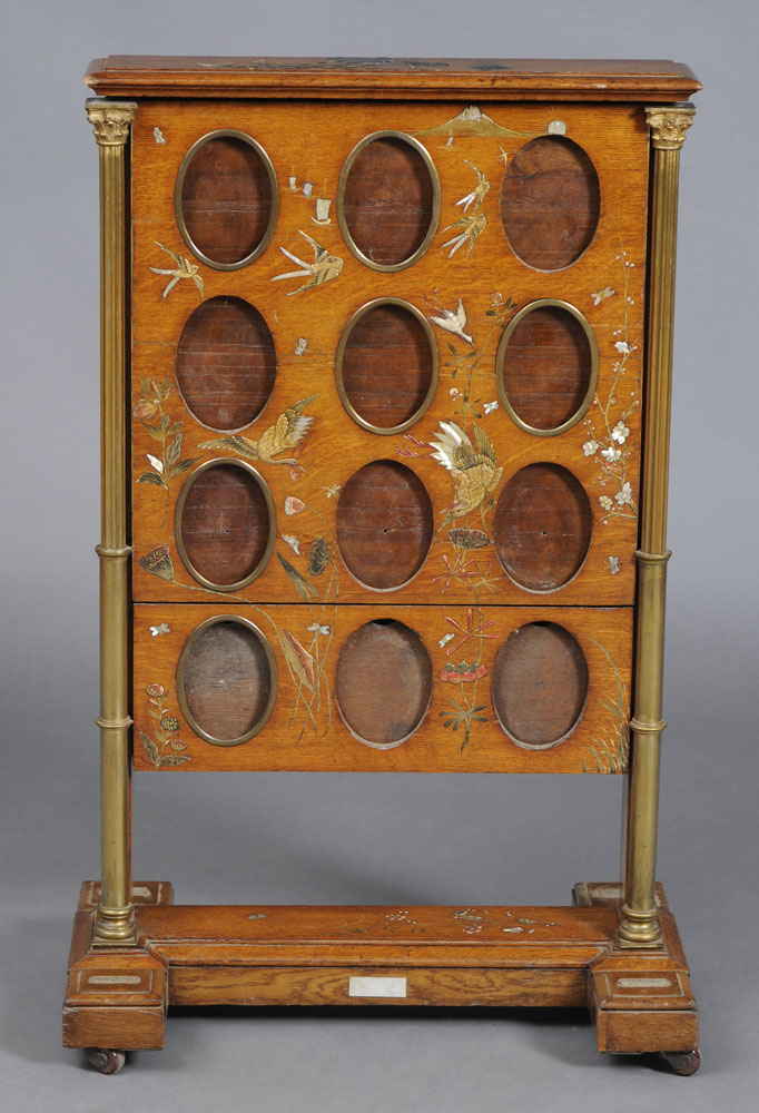 LATE VICTORIAN GILT-METAL MOUNTED