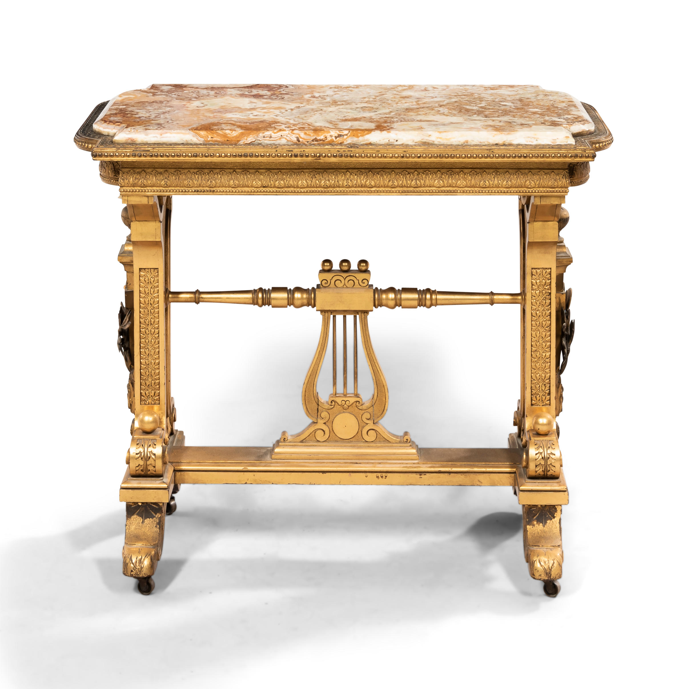 LATE VICTORIAN GILTWOOD & BROWN