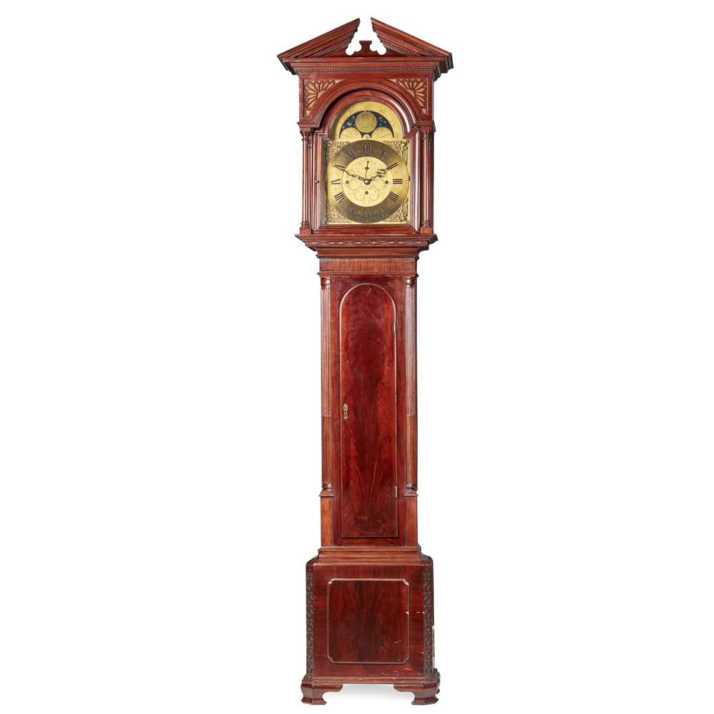 LATE VICTORIAN MAHOGANY CHIMING