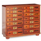 LATE VICTORIAN MAHOGANY HABERD