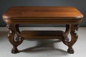 LATE VICTORIAN MAHOGANY LIBRAR