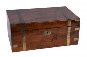 LATE VICTORIAN MAHOGANY TRAVEL