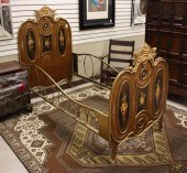 LATE VICTORIAN PAINTED METAL C