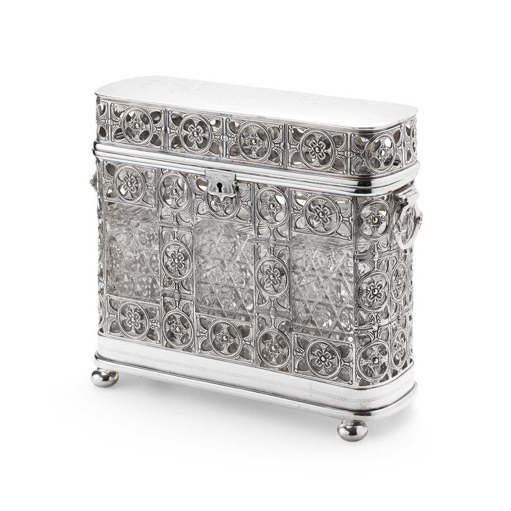 LATE VICTORIAN SILVER-PLATED