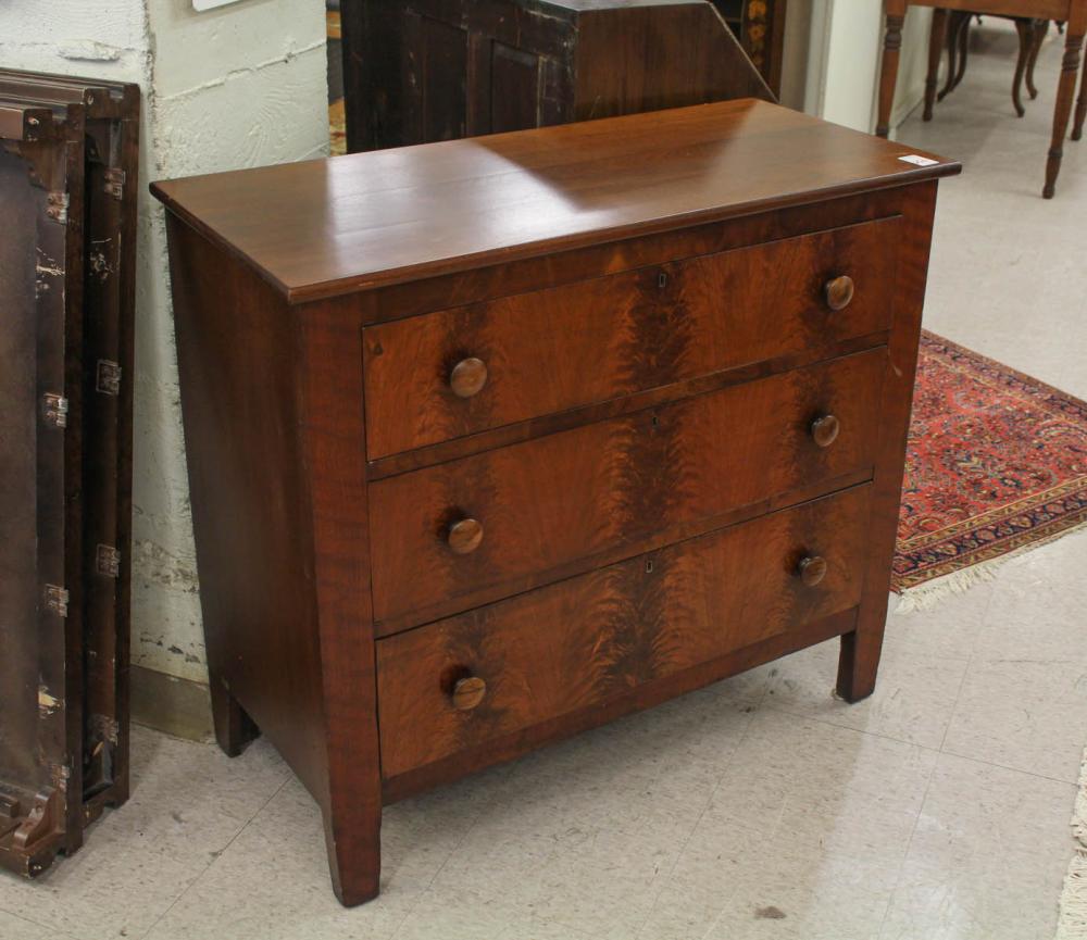 LATE VICTORIAN THREE-DRAWER