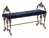 LATE VICTORIAN WROUGHT IRON BE