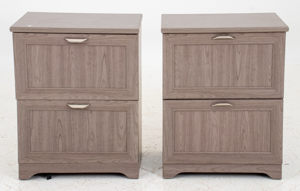 LATERAL GRAY FILING CABINETS,