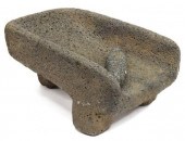 LATIN AMERICAN STONE METATE &