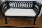 LATTICE BACK, DOUBLE ARM PARLO