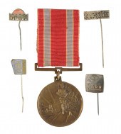 LATVIA. COMMEMORATIVE MEDAL FO