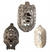 LATVIA. THREE FIRE SERVICE AWA