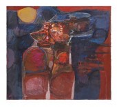 LAU CHUN (B.1942) ABSTRACT PAI