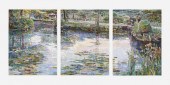 Lau Chun b.1942. Lily Pond (Tr