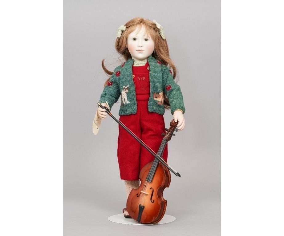 "Laura 28" artist doll by Lynne &