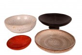 LAURA ANDRESON: FOUR CERAMIC V