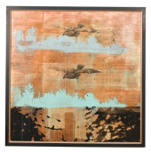 LAURA BARBOSA SIGNED ABSTRACT