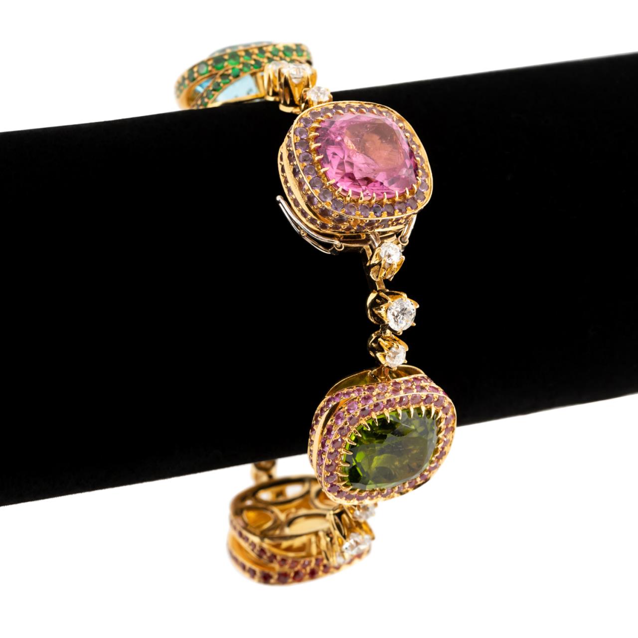 LAURA MUNDER 18K MULTI-STONE