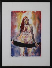 LAURA ROSS-PAUL MONOTYPE WITH