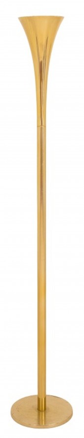 LAUREL BRASS TORCHERE FLOOR LA