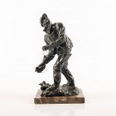 LAURENCE ISARD BRONZE SCULPTUR