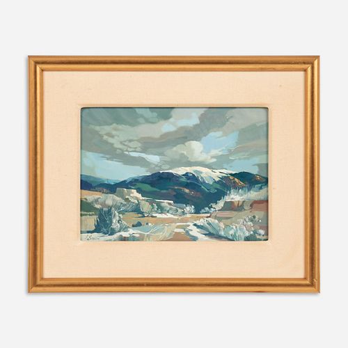 LAURENCE SISSON STUDY FOR "SNOW