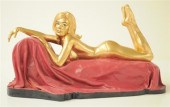 LAURENS  Simon. Hand-painted p