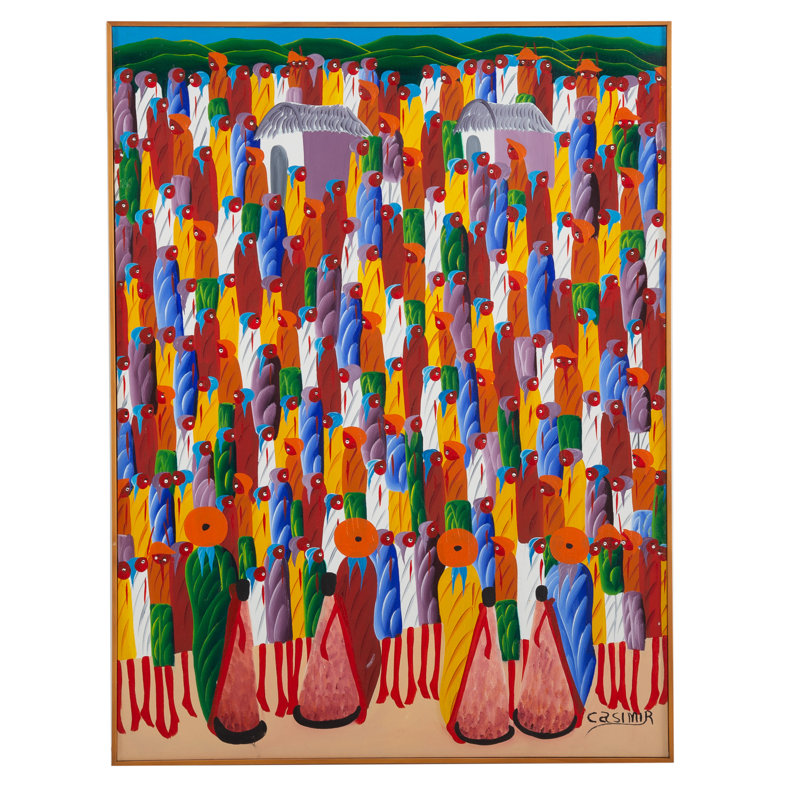 LAURENT CASIMIR. UNTITLED, OIL