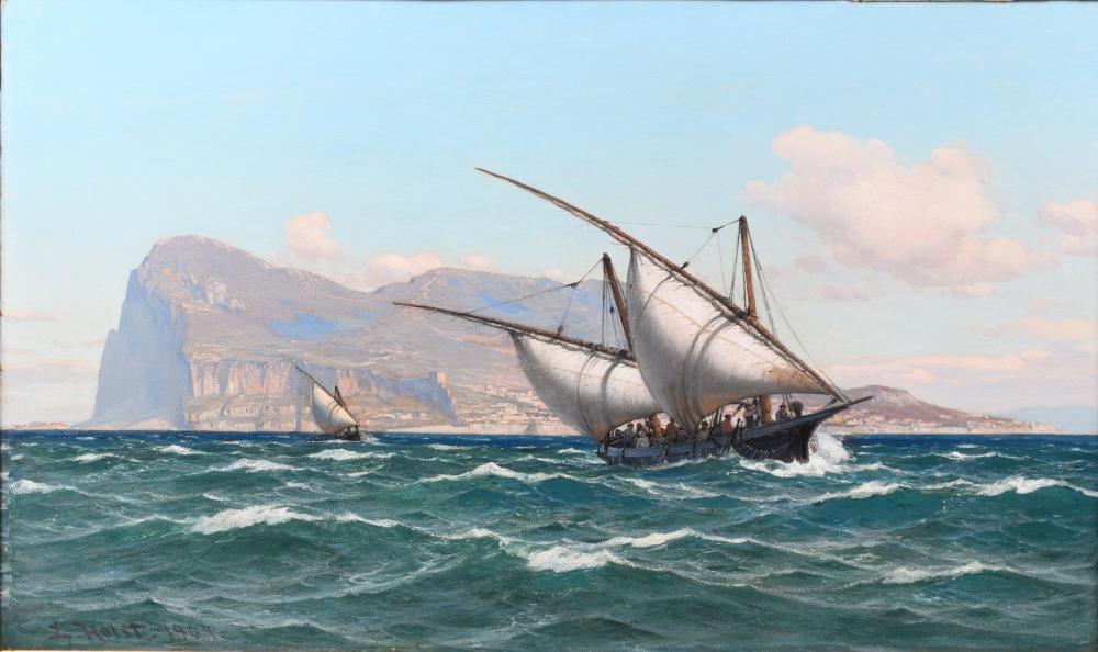 LAURITS BERNHARD HOLST, DANISH