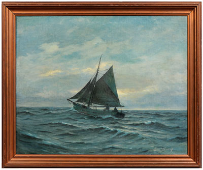 Lauritz Hoist Sorensen painting