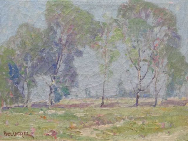LAURITZ Paul. O/C Landscape ''After