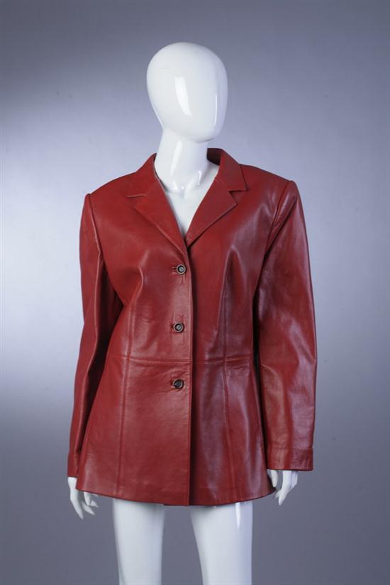 LAUR?L BURNT ORANGE LEATHER