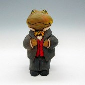 LAURY NICHOLS WOOD CARVED PROF