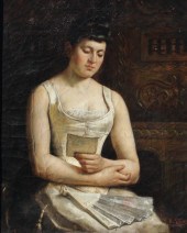 LAUX Auguste (American 1847-19